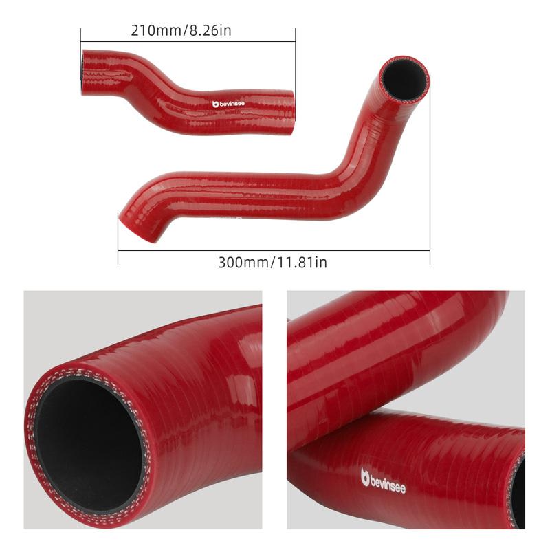 Silicone Radiator Coolant Hose Kit for BMW E46 Non-M M52tu M54 M56 1999-2006, Replace for 17127510952,11531436408,11531436406