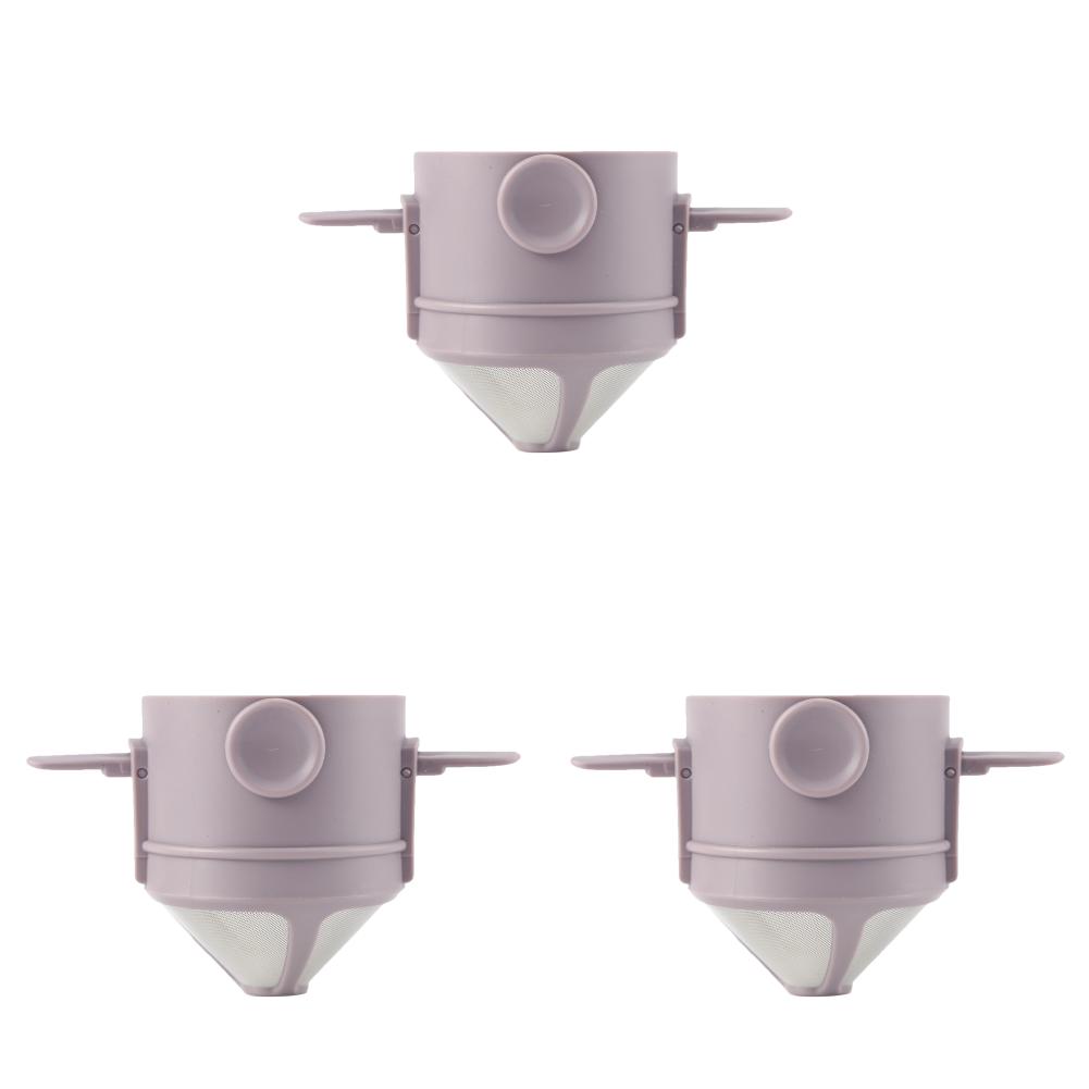 Foldable Coffee Filter Portable Pour Over Coffee Maker Stainless Steel Reusable Coffee Funnel Dripper Paperless Pour Over Holder