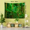 1pc Tropical Jungle Tapestry Wall Hanging, Room Decor, Bedroom Decor, Living Room Background, Natural Style Backdrop Cloth, Hanging Tapestry