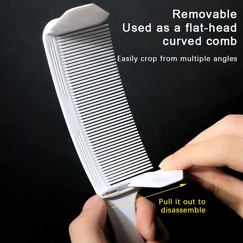 Man Curved Positioning Comb Adjustable S Arc Design Professional Barber Hair Cutting Hair Clipper Comb Hairdresser Styling Tools