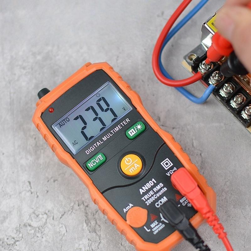 Multifunction Digital Multimete True RMS Handheld High Precisions Tester NCV Votage Current Resistance