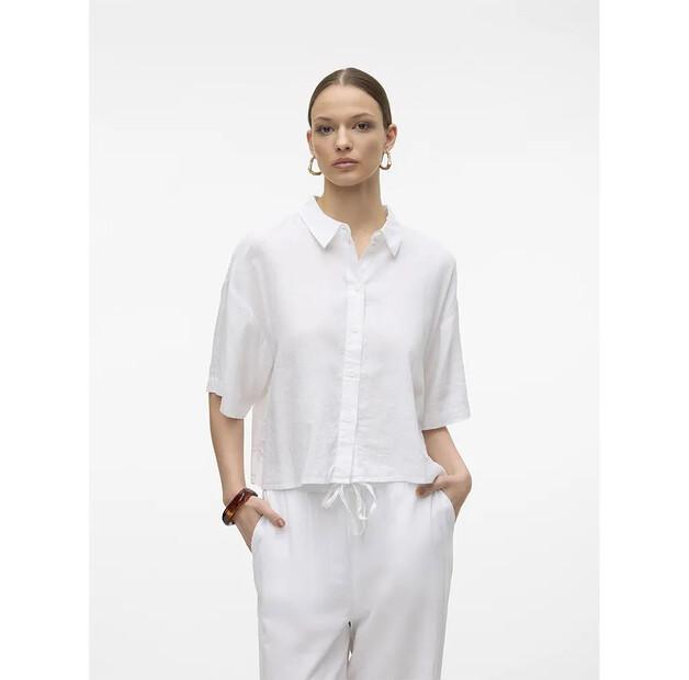 

Vero Moda Linn 2/4 рубашка с коротким рукавом L