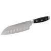 Steel Santoku knife MASTER 33 cm