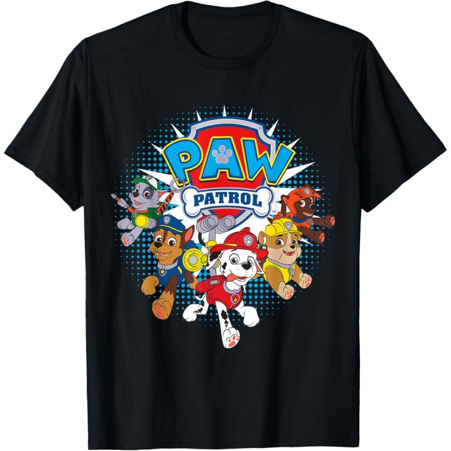 

Paw Patrol Team Nickelodeon T-Shirt T-Shirt XXXXXL чорний