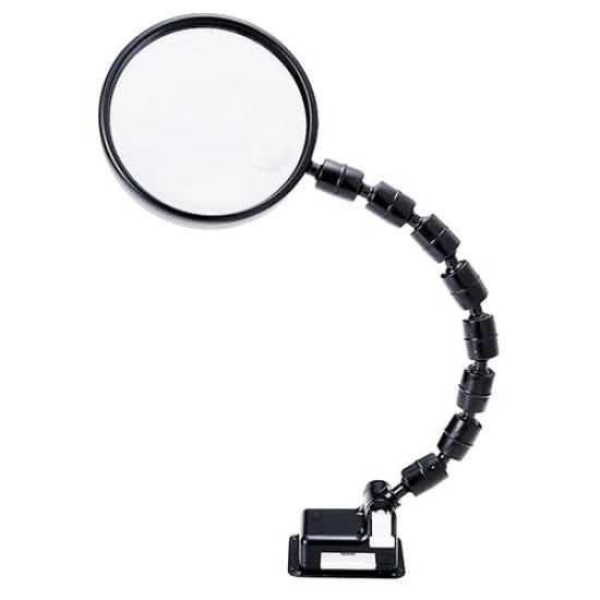 ESCO Magnifying Glass X2.0/x4.0 100mm (with Magnet) EA756FL-1
