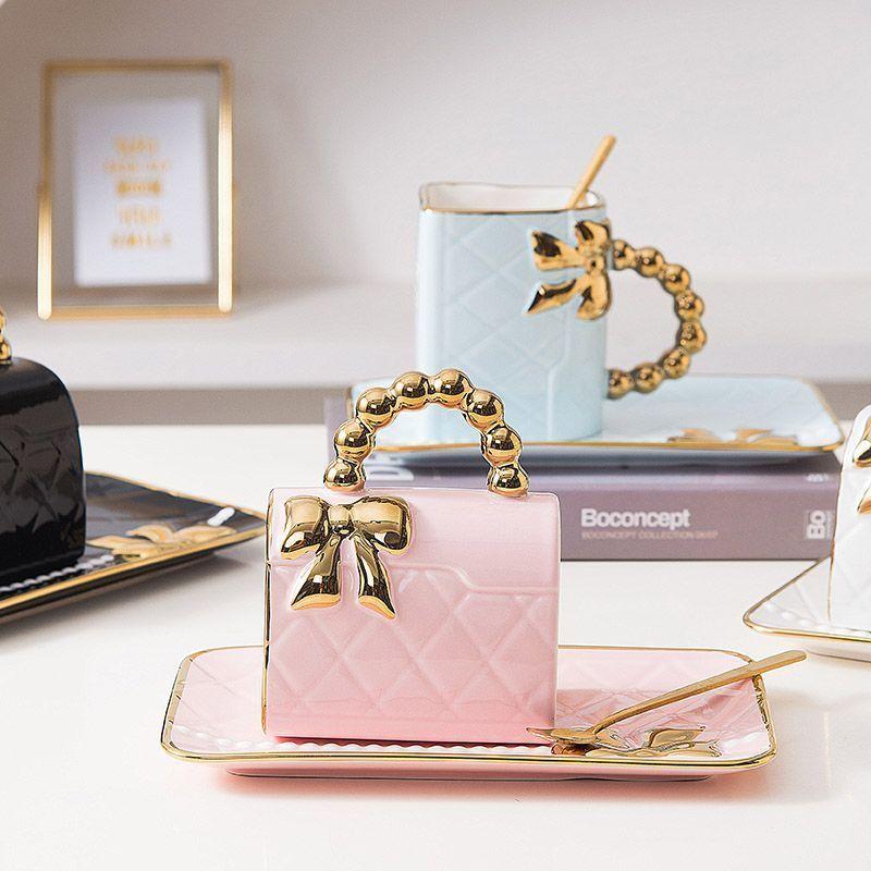 

Кофейная чашка, высококачественная изысканная керамика, легкий роскошный дизайн, высокое качество и хороший внешний вид.