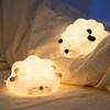 Squishy Silicone Animal Night Light Rechargeable Timing Touch Sensor Dimmable for Bedside Nursery Kids Birthday Gift