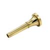 Gold Lacquered Copper Trumpet Mouthpiece for Military and Assault Trumpets