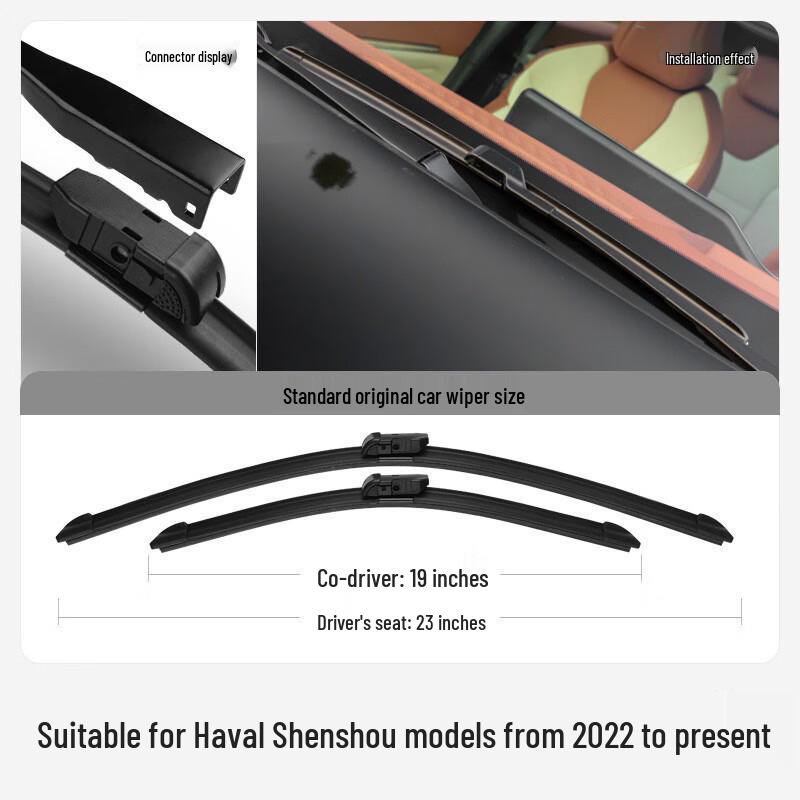Silent Frameless Wiper Blade for Haval Shenshou & Great Wall Haval