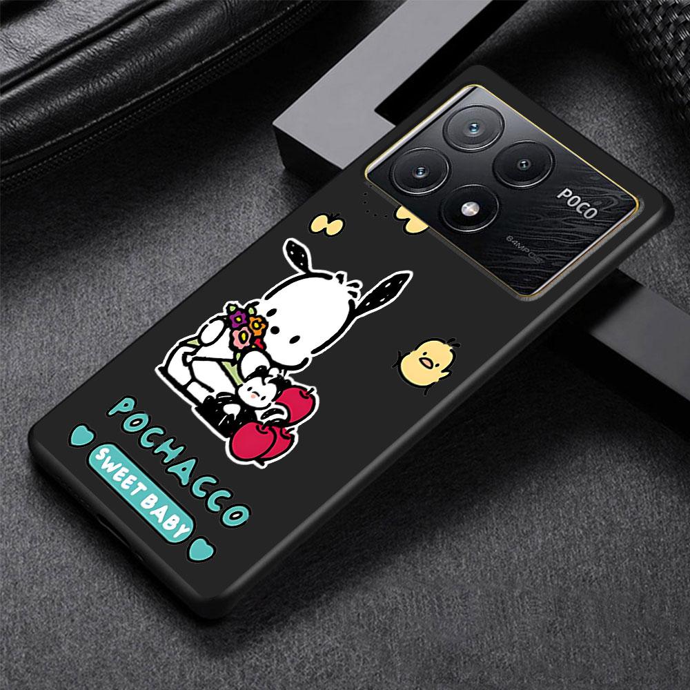 Custodia Cinnamoroll Kuromi per Xiaomi Poco M3 X3 NFC X5 M5s M4 Pro 5G F3 Cover Morbida in Silicone per Telefono Coque