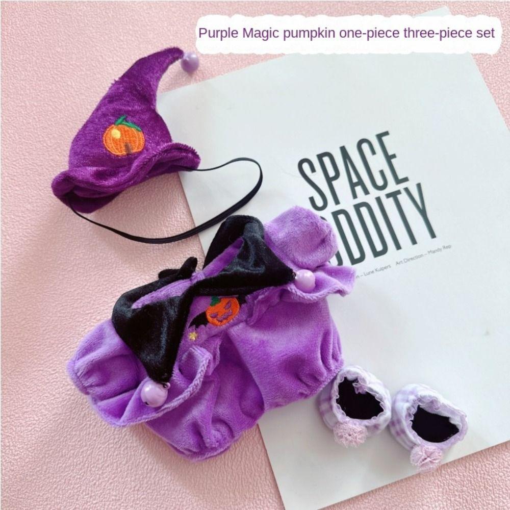 Stuffed Doll Halloween Doll Suit Soft Doll Pumpkin Custom Suit Clothes  Anime Star Dolls