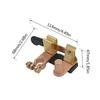 High Current Battery Main Switches 12V 250A Disconnect Power Cut Switches Heavy Duty Power Shutoff for Car & 