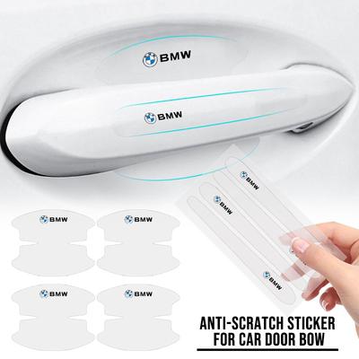 8Pcs Transparent Car Door Handle Bowl Anti Scratch Protective Sticker For E36 E46 E90 E70 E91 G20 X1 E60 F10 F30 E39 F20 E87