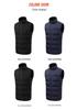 Wow Oh Smart USB-Powered Heated Vest for Men - 26-Zone Temperature Control