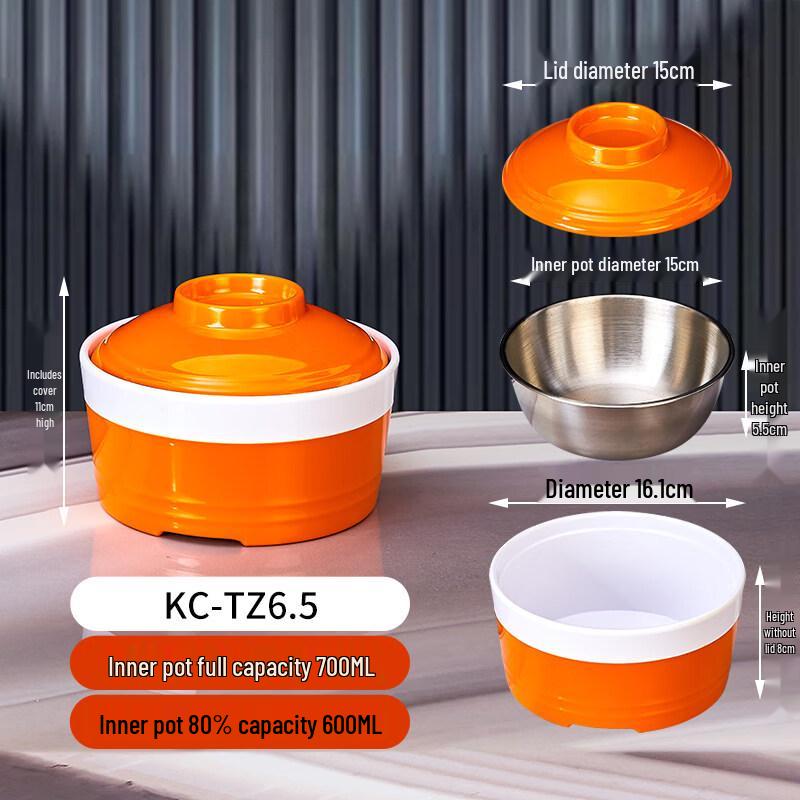 Ru Han Striped Melamine Soup Tureen