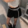American Sweet Cool Spicy Punk Metal Buckle Long Double layer Rivet Thin Edition Waist Belt