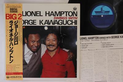 LP Record LIONEL HAMPTON GEORGE KAWAGUCH  Big 2  Lionel Hampton Swings With  K28P6170 PADDLE WHEEL 1982 Japan Obi Jazz Used