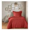 Duvet Cover 140 X 200 Cm Line Terracotta