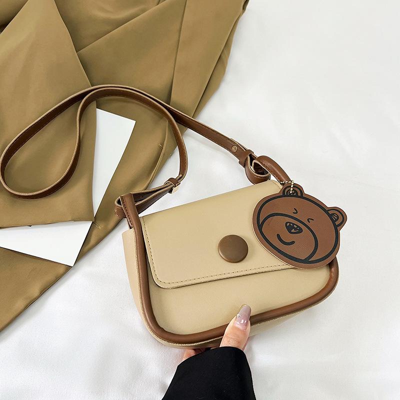 

Temperament simple fashion foreign style small square bag 2025 early spring new versatile ins shoulder messenger bag Korean version women s bag хаки