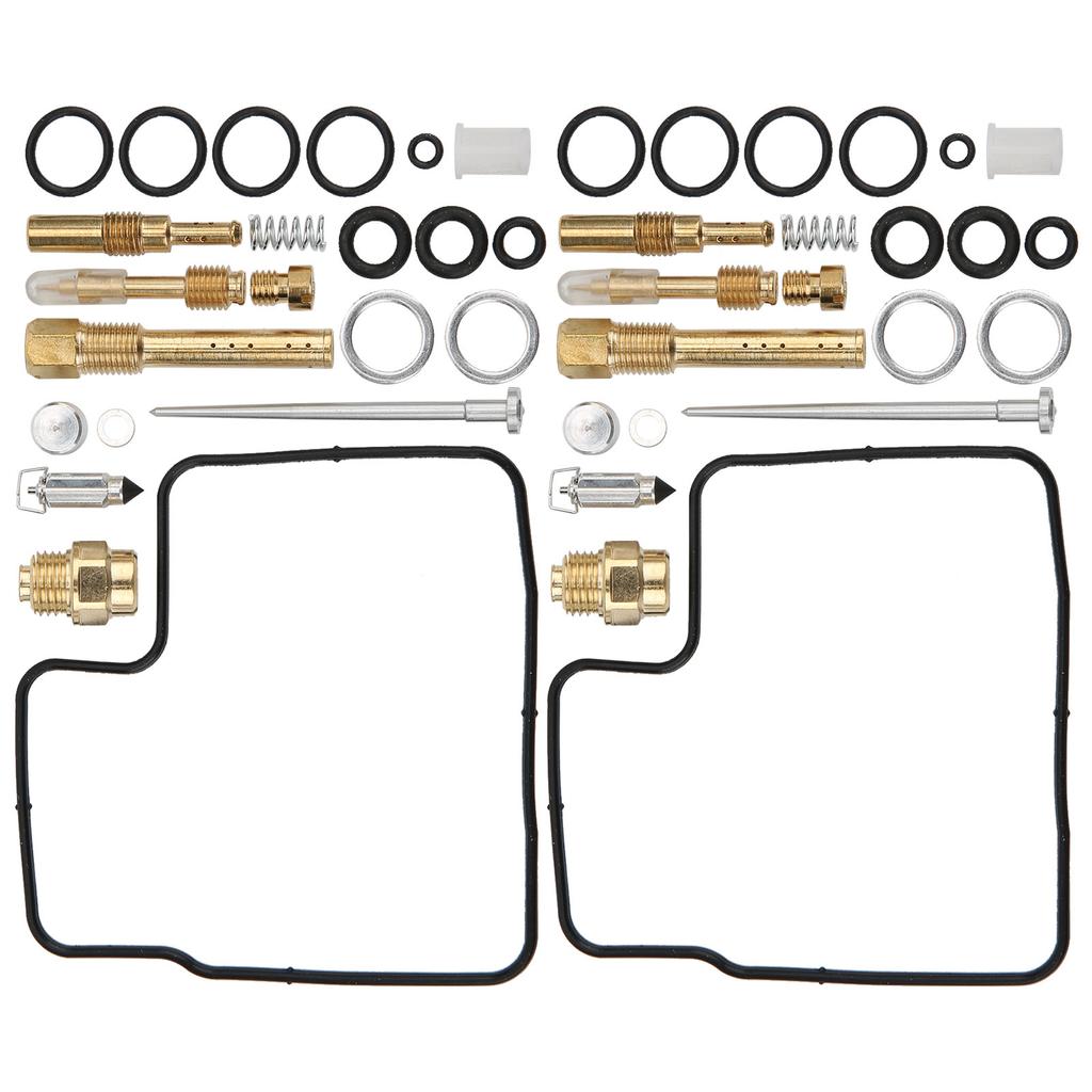 2 Sätze Vergaser Wiederaufbau Reparatur Kit Vergaser Überholung Passend für Honda VT1100TVT1100D2VT1100CVT1100C2