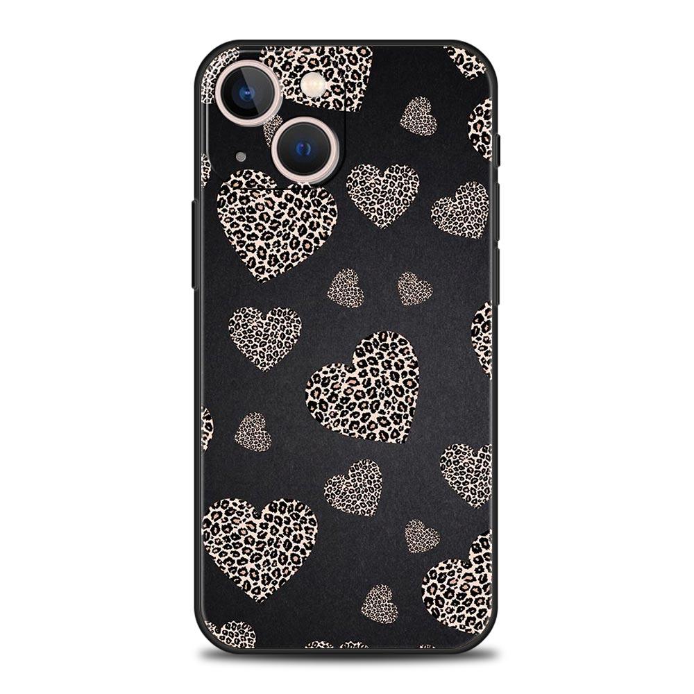 

Gold Pink Rose Glitter Hearts Phone Case For iPhone 17 16E 15 16 14 13 12 11 Pro Max 7 8 Plus Soft TPU Back Cover iPhone 11 Pro