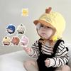 Gorros Para Bebé Children Hats Cute Cartoon Animal Winter Hats Warm Sweet Cotton Ear Protection Hat Outdoor Cold-proof Baby Caps