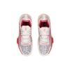 New LINING Speed 9 Premium Basketball Shoes Men Low Top Light Gray Pink ABAS071-4