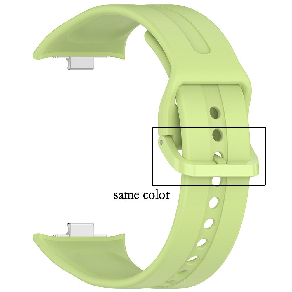 Řemínek pro Redmi Watch 5 s přezkou stejné barvy Vysoce kvalitní odolný a měkký silikonový náramek pro Redmi Watch 5