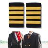 2pack Versatiles Embroidery Badge Unique Epaulet Decorative Clothing Epaulettes for Sewing Projects