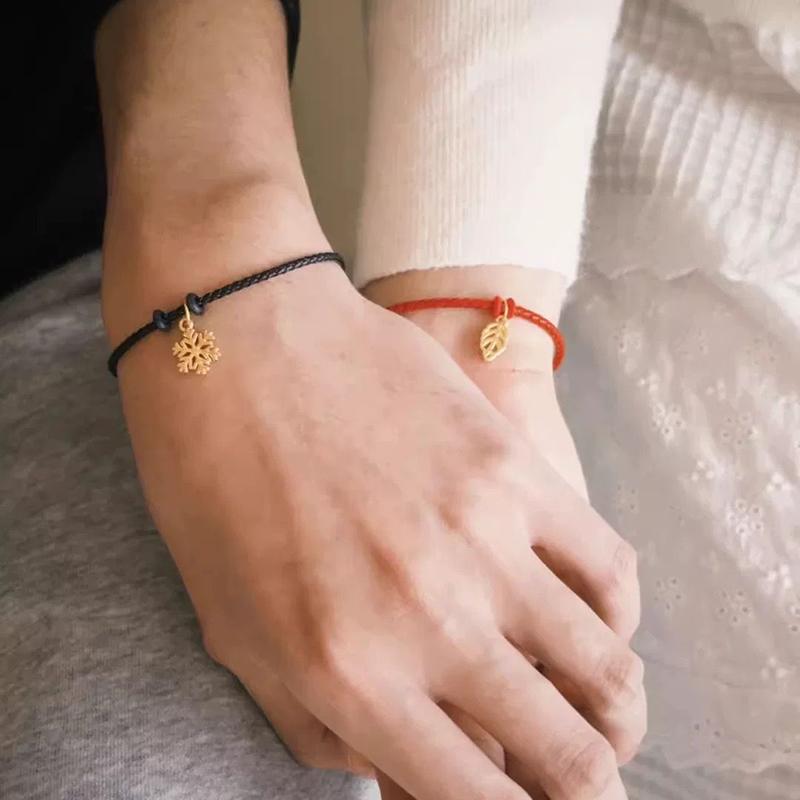 Tv Series The First Frost Sang Yan Wen Yifan Cosplay Bracelet Adult Unisex Woven Couple Hand Chain Gift Jewelry Accessories