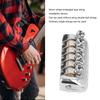 Headless Guitar Bridge Tailpiece 6 String Saddle with Worm Involved String Device Universal Accessories