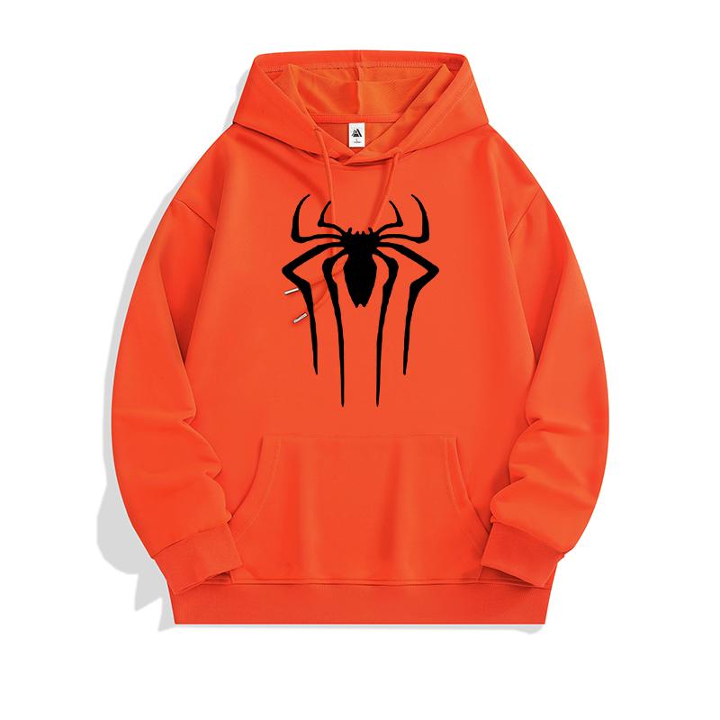 Men Women Spring Autumn Sweatshirt Spider Print Hoodie Casual Sportwear Outdoor Harajuku Pullover