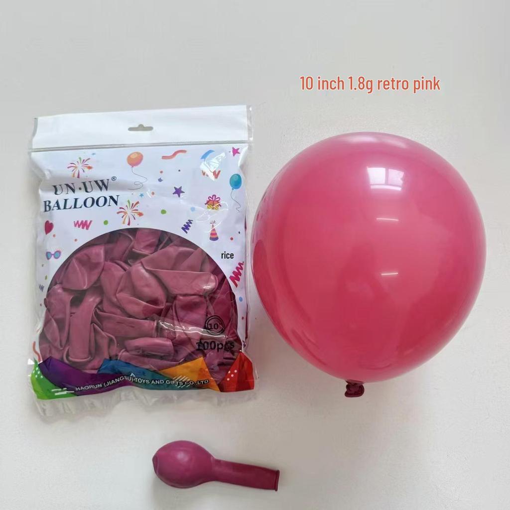 Retro Twilight 10-Inch Morandi Latex Balloons (180g) for Photography & Festival Decoration