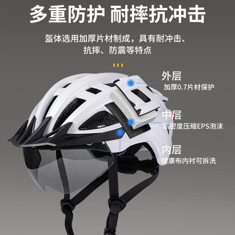 Ultra-Lightweight Cycling Helmet Road Bike Mountain CE Certified Integrated Molded PC EPS Ventilated All-Season Unisex