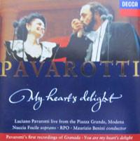 

CD LUCIANO PAVAROTTI - My Heart s Delight 4432602 Decca 1994 UK Classical Used