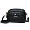 Fashi High Quality Crocod Pattern Women Leather Shoulder Bag Brand Designer 2 Layers Handbag Luxury Small Female Crossbody Sac