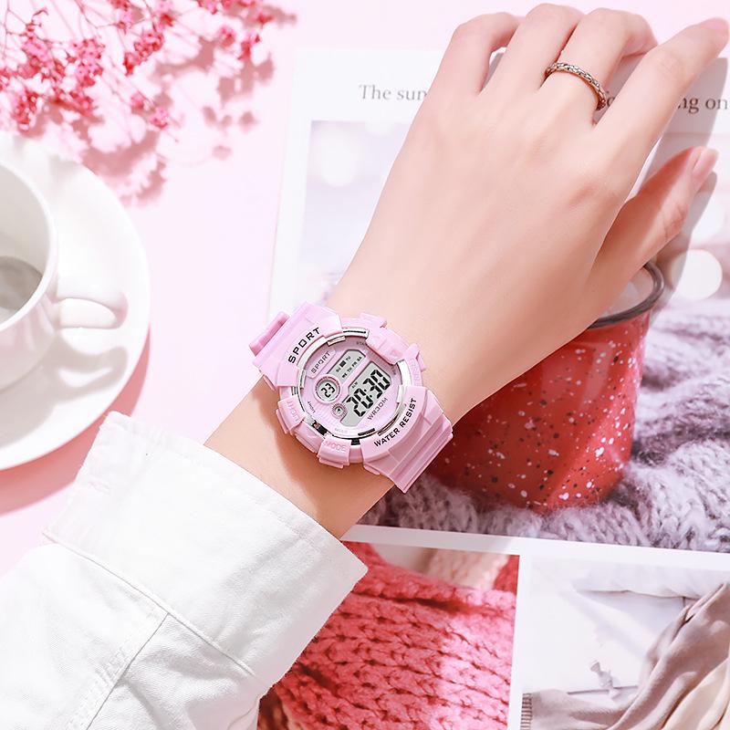 Multifunctional Trendy Student Waterproof Luminous Sport Watch