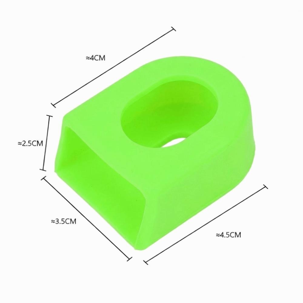 10PCS Silicone Cycling Crank Boot Multicolor Crank Arm Cover Crank Arm Protectors  Bike Accessory