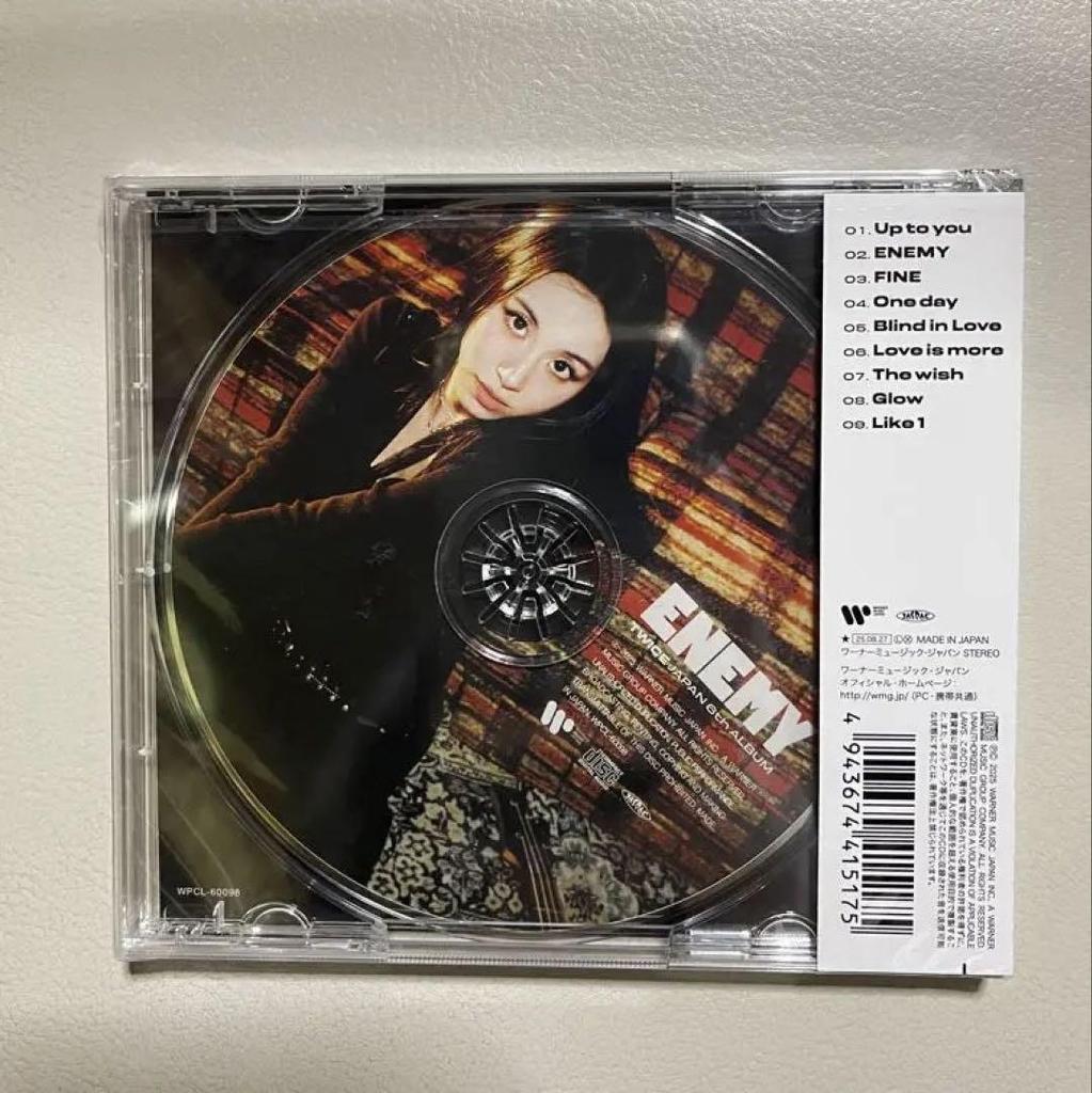[USED] TWICE ENEMY Album CD Chaeyoung Edition