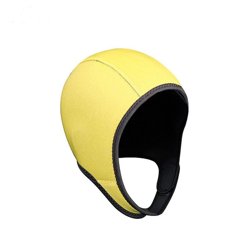 Neoprene Adjustable Caps for Surfing Diving Kayak Rafting Canoe Snorkel Swimming Cap Hat Swim Cap with Chin Strap Diving Hood