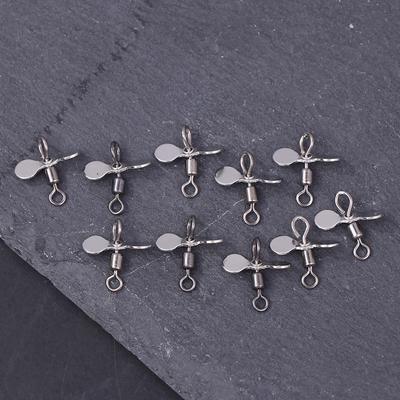 10 Stück Plug Casting Spinnerbait Propellerblatt Angelpropellerblatt DIY Angelköder Haken Köder Angelzubehör