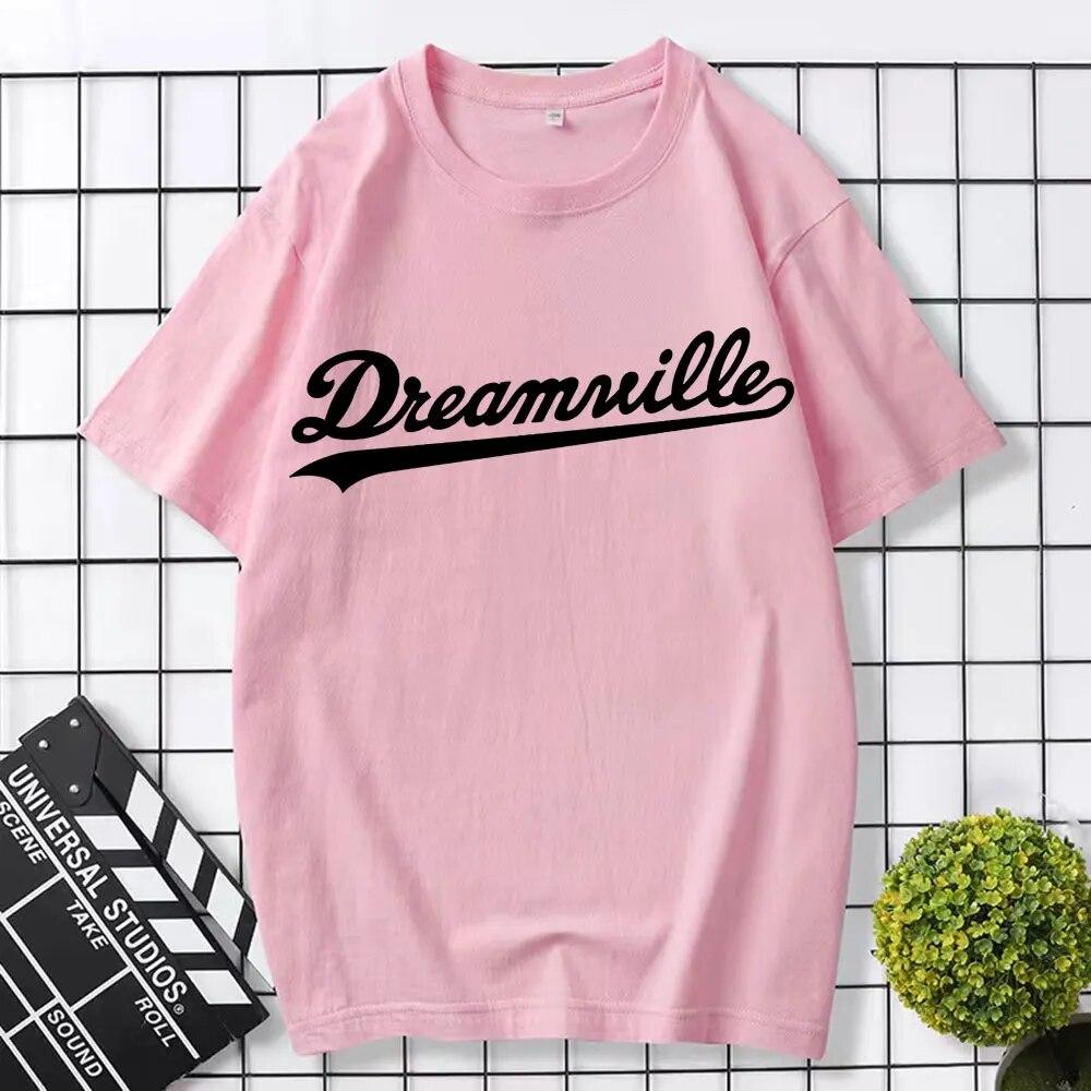 Rappare J Cole Dreamville Samma Grafik T-shirt Kortärmad Herr Bomulls T-shirt Streetwear Unisex Dam Hip Hop Oversized T-shirts