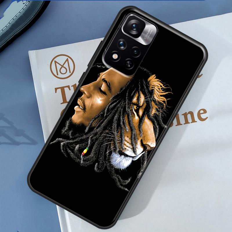Bob Marley Sänger Hülle Für Xiaomi Redmi Note 14 13 Pro 12 11 9 10 9S 10S 11S 12S Redmi 13C 10C 12C 14C Abdeckung
