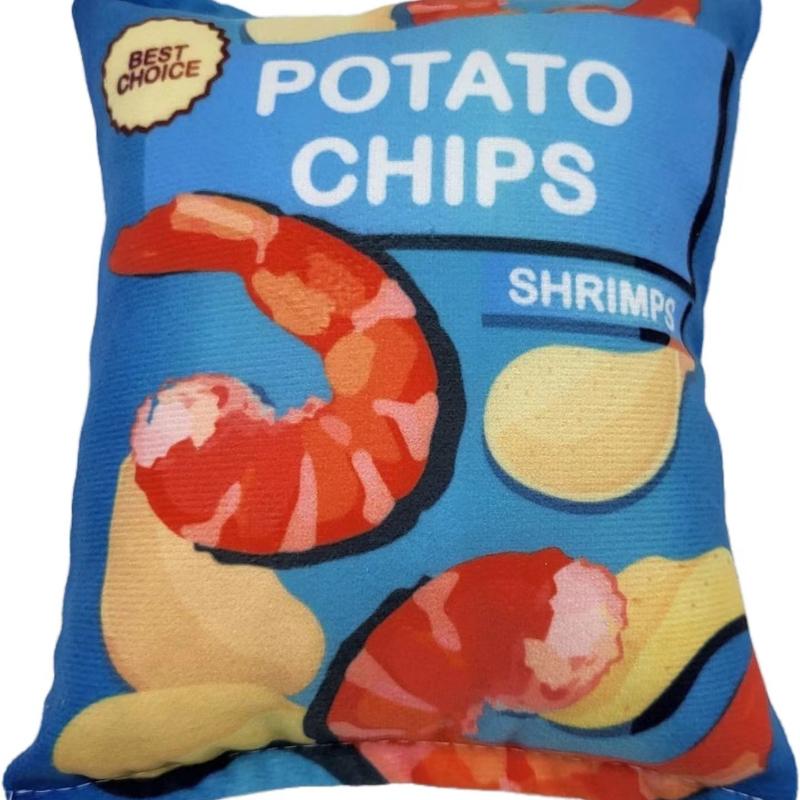 

Pet Sound Toys Potato Chips Series Dog Toys Tear-resistant Plush Dog Toys 2025