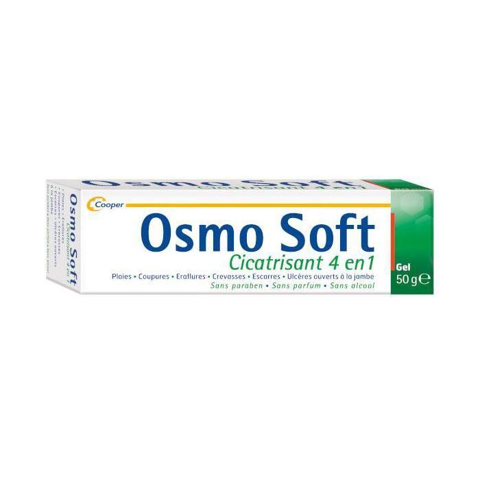 Osmo Soft Cicatrisant 4 en 1 Plaies Coupures Escarres Gel 50g