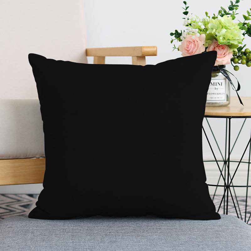 

Nordic Modern Yellow Plush Throw Pillow Cover - Single-Sided Print Home Decor Cushion. 40x40cm (Cover Only)