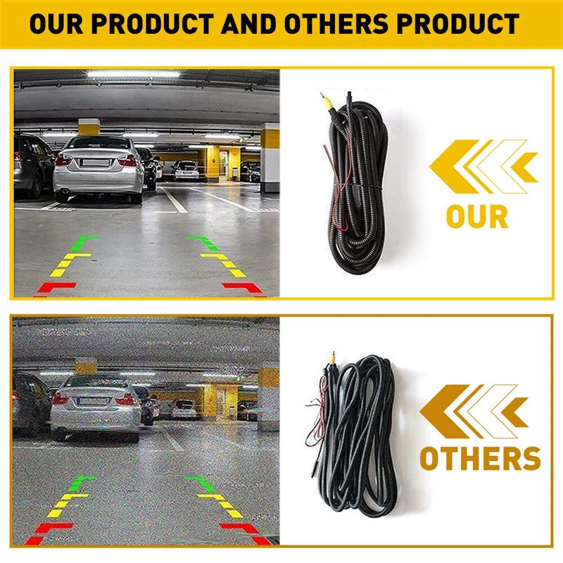 Car Tailgate Handle Camera 170° Waterproof HD Camera Ford F150 F250 F350 F450 F550 2004-2014 Backup Reversing Camera Accessories