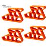 Heavy Duty Door Stop 2/3/4Pcs Window Stopper with Track Lock, Safety Non Slip Wedge Wedge, No-Tool Installation Balcony Security