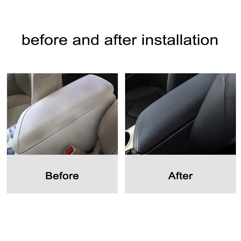 Leather Armrest Cover for 2018-2021 Toyota Camry: Center Console Protection & Modification Accessory