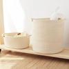 Nordic Cotton Rope Storage Basket for Bedroom: Laundry, Toys, Snacks, Japanese Style Organizer
